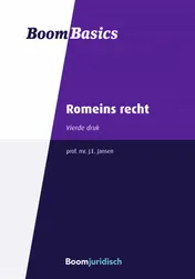 Omslag van Boom basics Romeins recht