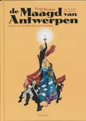 Omslag van De maagd van Antwerpen