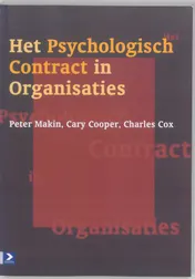 Omslag van Het psychologisch contract in organisaties
