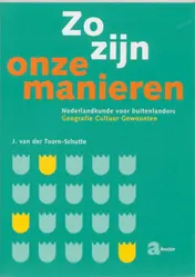 Omslag van Zo zijn onze manieren ...