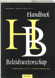 Omslag van Handboek beleidswetenschap