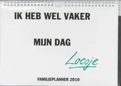 Omslag van Familieplanner 2010 Loesje