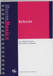 Omslag van Boom Basics Erfrecht