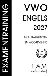 Omslag van Examentraining Vwo Engels 2027