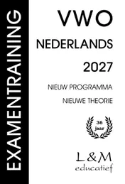 Omslag van vwo nederlands 2027