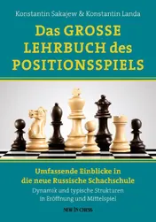 Omslag van Das komplette Lehrbuch des Positionsschachs