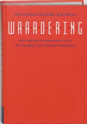 Omslag van Waardering