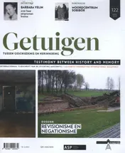 Omslag van Getuigen tussen geschiedenis en herinnering