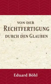 Omslag van Von der Rechtfertigung durch den Glauben