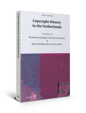 Omslag van Copyright history in the Netherlands