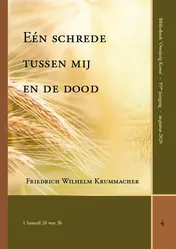 Omslag van Eén schrede tussen mij en de dood