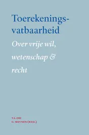 Omslag van Toerekeningsvatbaarheid