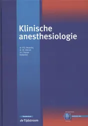 Omslag van Klinische anesthesiologie