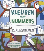 Omslag van Kleuren met nummers: Rekensommen