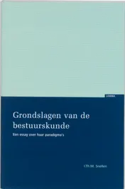 Omslag van Grondslagen van de bestuurskunde