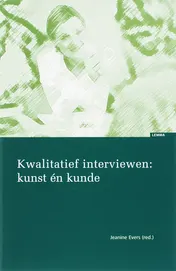 Omslag van Kwalitatief interviewen: kunst én kunde