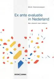 Omslag van Ex ante evaluatie in Nederland