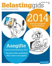 Omslag van Belastinggids 2014