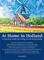 Omslag van At home in Holland