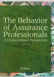 Omslag van The Behavior of Assurance Professionals