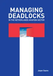 Omslag van Managing deadlocks in the Netherlands aviation sector