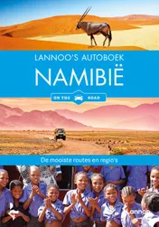 Omslag van Lannoo's Autoboek Namibië on the road