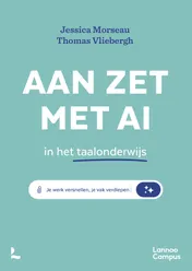 Omslag van Aan zet met AI in het taalonderwijs