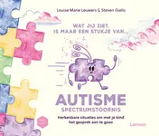 Omslag van Wat jij ziet is, maar een stukje van autismespectrumstoornis