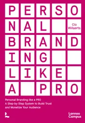 Omslag van Personal branding like a PRO