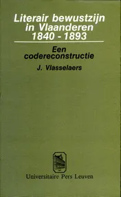 Omslag van Literair bewustz.vlaanderen 1840-93