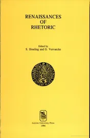 Omslag van Renaissances of Rhetoric