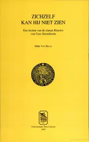 Omslag van Zichzelf kan hij niet zien