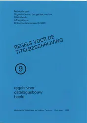 Omslag van Regels voor catalogusbouw beeld