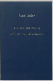 Omslag van Zin en betekenis van de vrijmetselarij