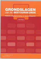 Omslag van Grondslagen van de bestuurskunde