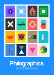 Omslag van Philographics postcard book
