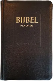 Omslag van Bijbel (SV) met psalmen (ritmisch) - met goudsnee en duimgrepen