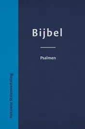 Omslag van Bijbel met Psalmen hardcover (HSV) + koker - 8,5 x 12,5 cm