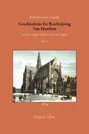 Omslag van Geschiedenis en beschrijving van Haarlem 1