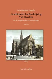 Omslag van Geschiedenis en beschrijving van Haarlem 3