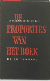 Omslag van De proporties van het boek