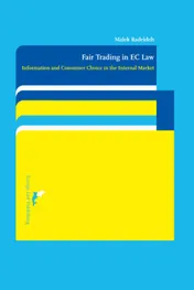 Omslag van Fair Trading in EC Law