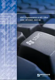 Omslag van VBA Programmeren in MS Office NL