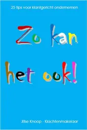 Omslag van Zo kan het ook!