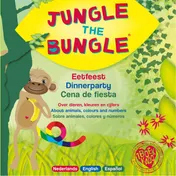 Omslag van Jungle the Bungle eetfeest, dinnerparty, cena de fiesta
