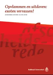 Omslag van Opvlammen en uitdoven: Exoten verrassen!