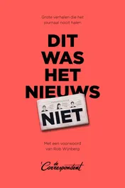 Omslag van Dit was het nieuws niet