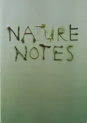 Omslag van Nature Notes