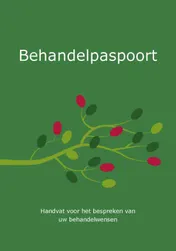 Omslag van Behandelpaspoort - Versie voor slechtzienden