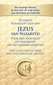 Omslag van De Grote Kosmische Leer van Jezus van Nazareth voor Zijn apostelen en leerlingen die het konden bevatten